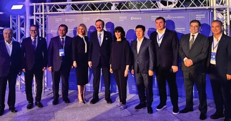 Ticaret Odası, Valensiya’da Eurochambres Kongresi’ne katıldı
