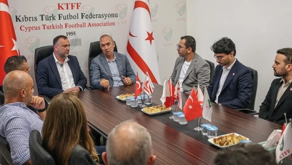 TDP, Futbol Federasyonu'nu ziyaret etti: Gençlik ve Spor Bakanlığı kurulmalı!