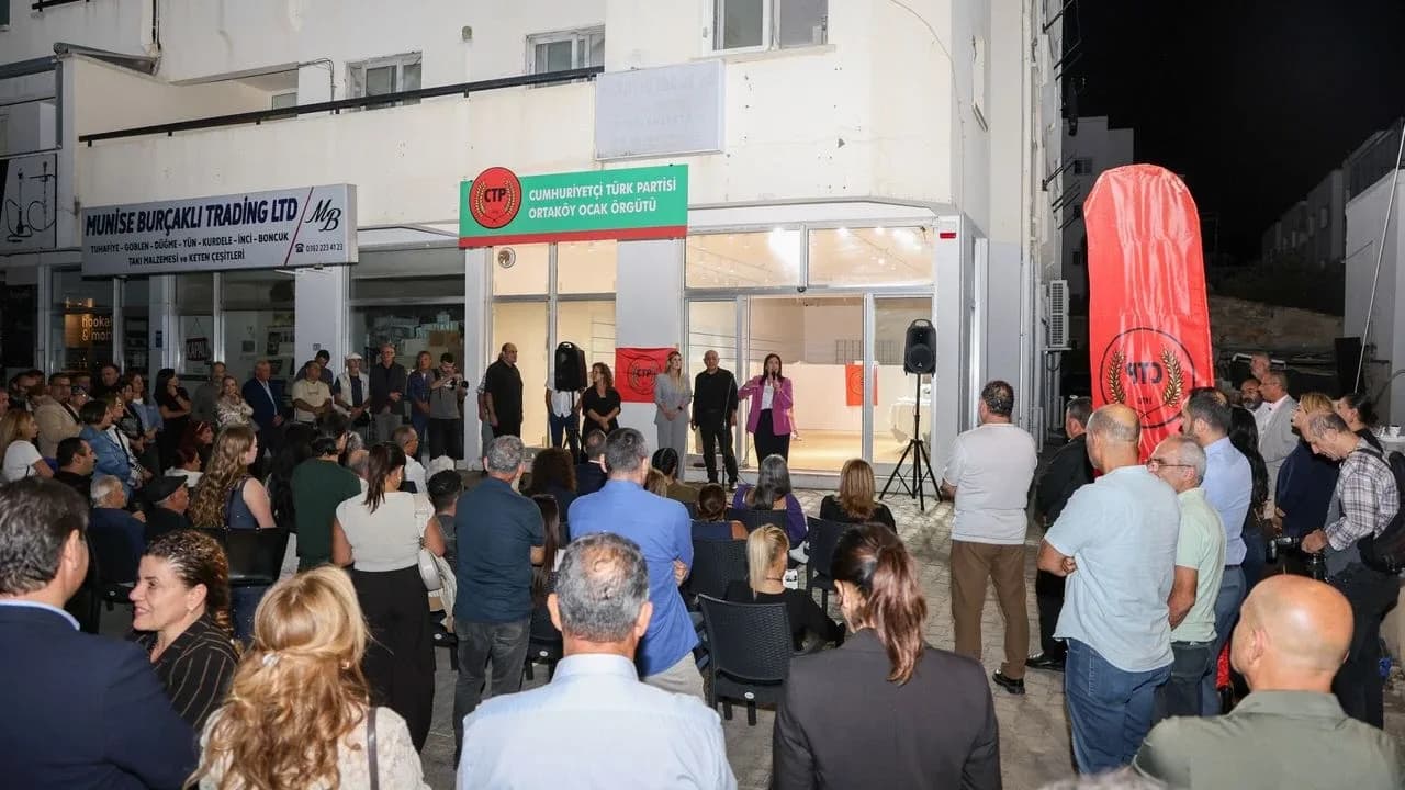 CTP, Ortaköy Ocak Örgütü binasını açtı: İncirli'den ortak akıl ve liyakat vurgusu