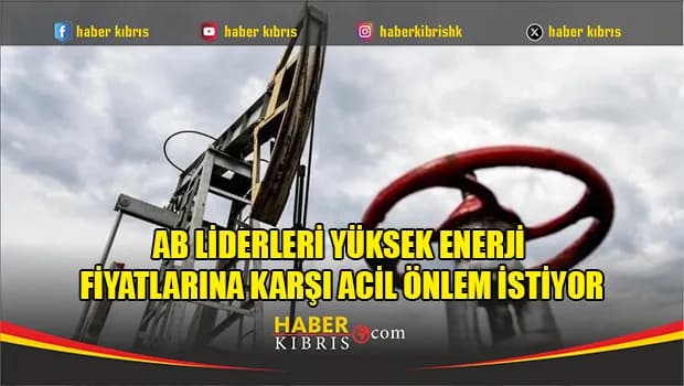 AB liderleri yüksek enerji fiyatlarına karşı acil önlem istiyor