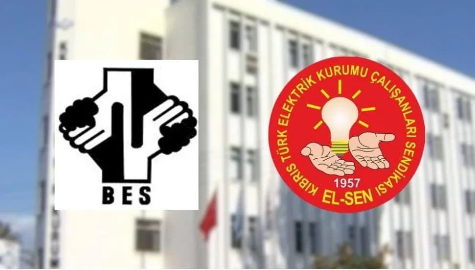 BES, El-Sen’e destek için greve çıktı: LTB önünde toplanan emekçiler Kıb-Tek'e yürüdü
