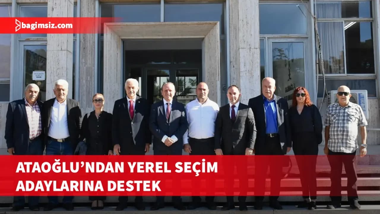 DP Genel Başkanı Ataoğlu, adaylık başvurularına katıldı