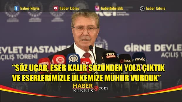 Üstel: Biz hiçbir sözümüzü havada bırakmadık