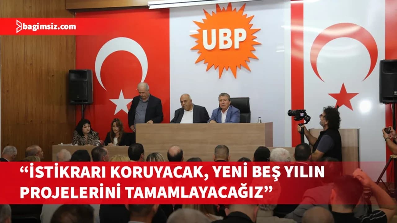 Üstel’den yeni beş yıl mesajı: İktidarda, istikrarla, icraatla, yola devam!