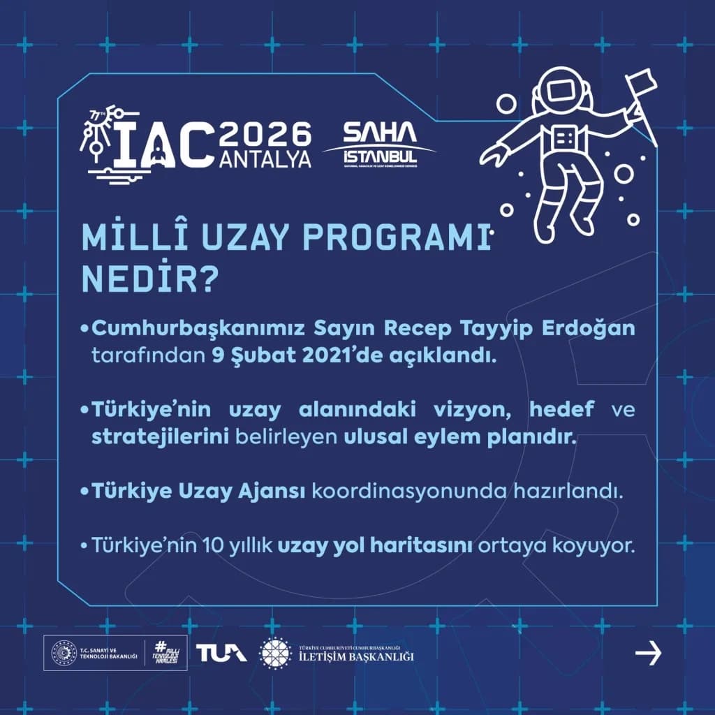 IAC 2026 Antalya’da başlıyor