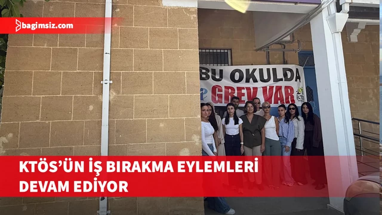 KTÖS'ün öğretmen eksikliği olduğu gerekçesiyle iş bırakma eylemleri devam ediyor