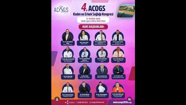 ACOGS Kadın ve Erkek Sağlığı Kongresi, 15-18 Ekim tarihlerinde yapılacak