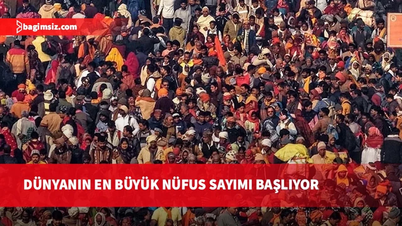 Hindistan 3 milyondan fazla görevliyle dev nüfus sayımına hazırlanıyor