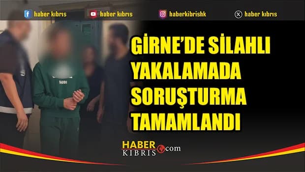 Girne’de silah soruşturması tamamlandı: Bir zanlı cezaevine, iki zanlı teminatla serbest