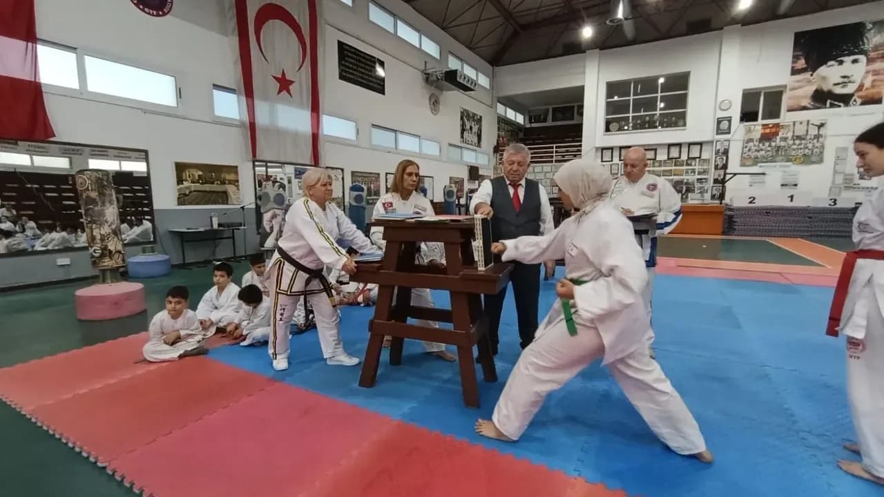 Cumhuriyet Taekwondo Karate Budo Şampiyonası Girne’de gerçekleştirildi