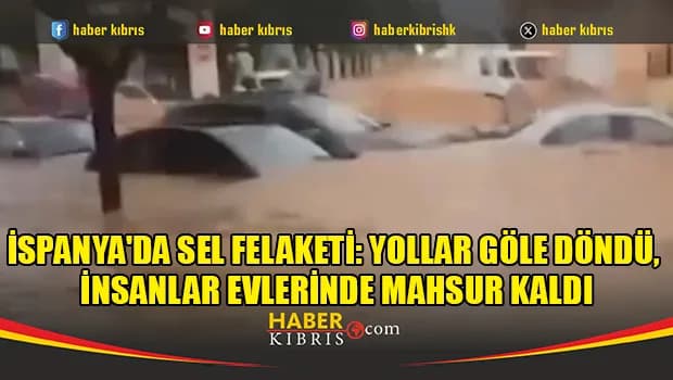 İspanya'da sel felaketi