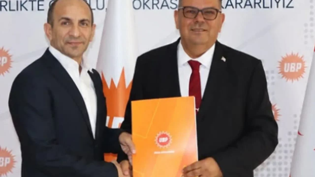 Berova, UBP Girne milletvekili aday adaylığı başvurusunu yaptı