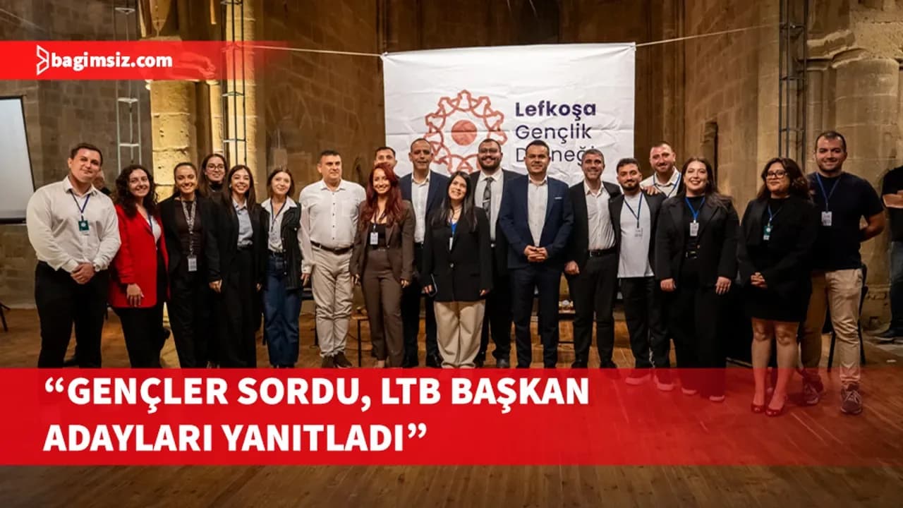 LTB başkanı adaylarıyla gençler bir araya geldi