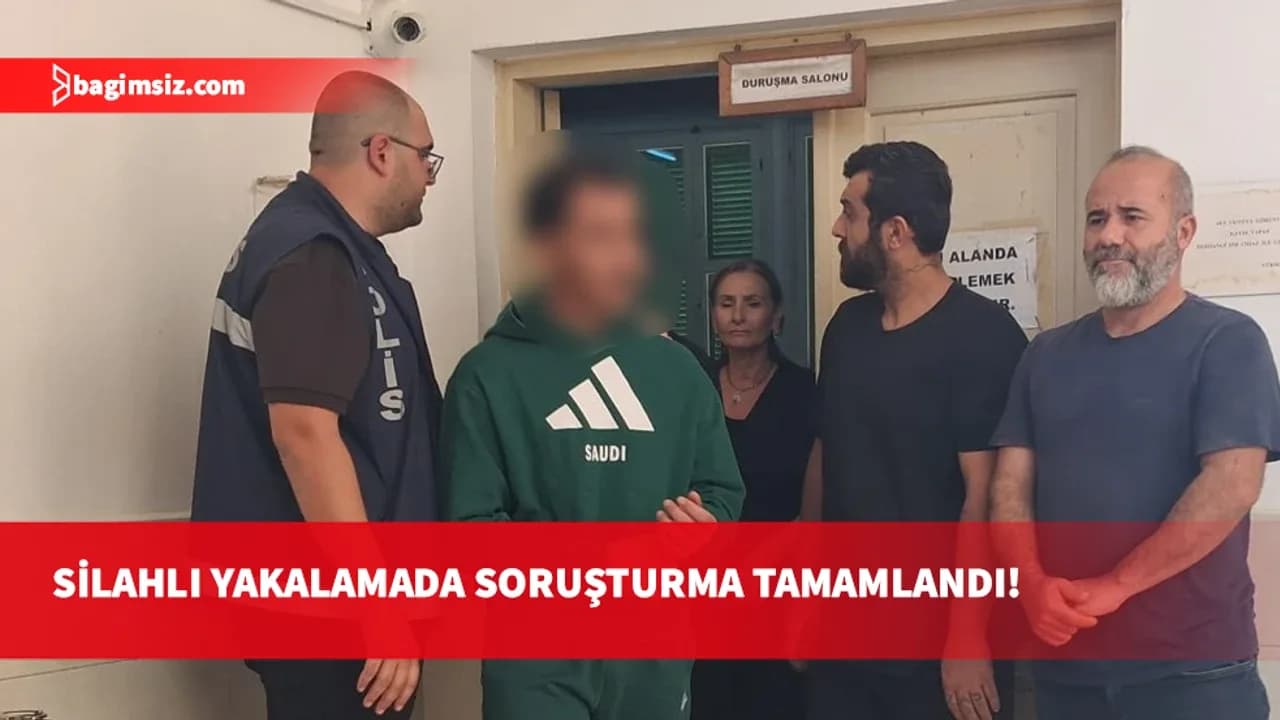 Girne'deki silahlı yakalamada tahkikat tamamlandı: Bir zanlı cezaevine, iki zanlıya teminat