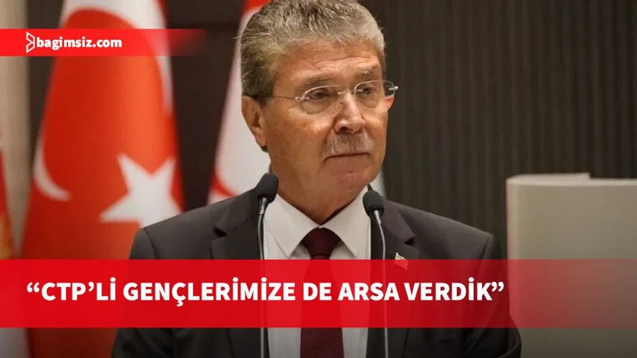 Üstel: CTP’li gençlerimize de arsa verdik