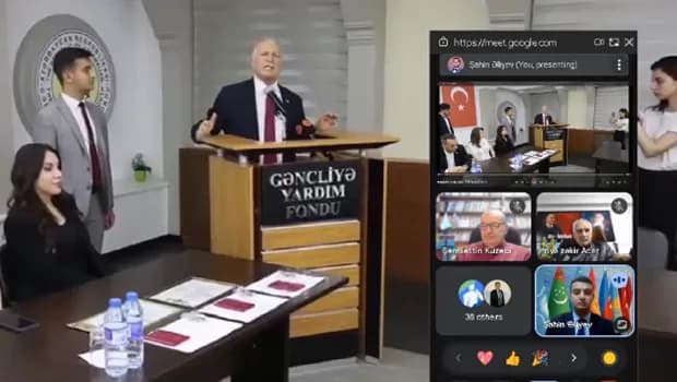 Türk dünyasının birlik ve dayanışması çevrim içi seminerde ele alındı