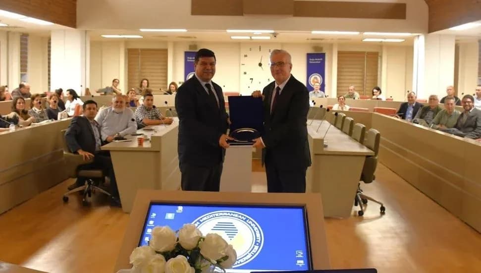 YÖKAK Başkanı Ümit Kocabıçak, DAÜ’de yükseköğrenimde kalite ve akreditasyonu anlattı