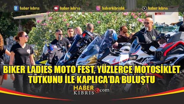 Yüzlerce motosiklet tutkunu Kaplıca'da buluştu