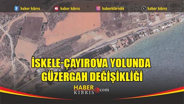 İskele-Çayırova yolunda güzergah değişikliği