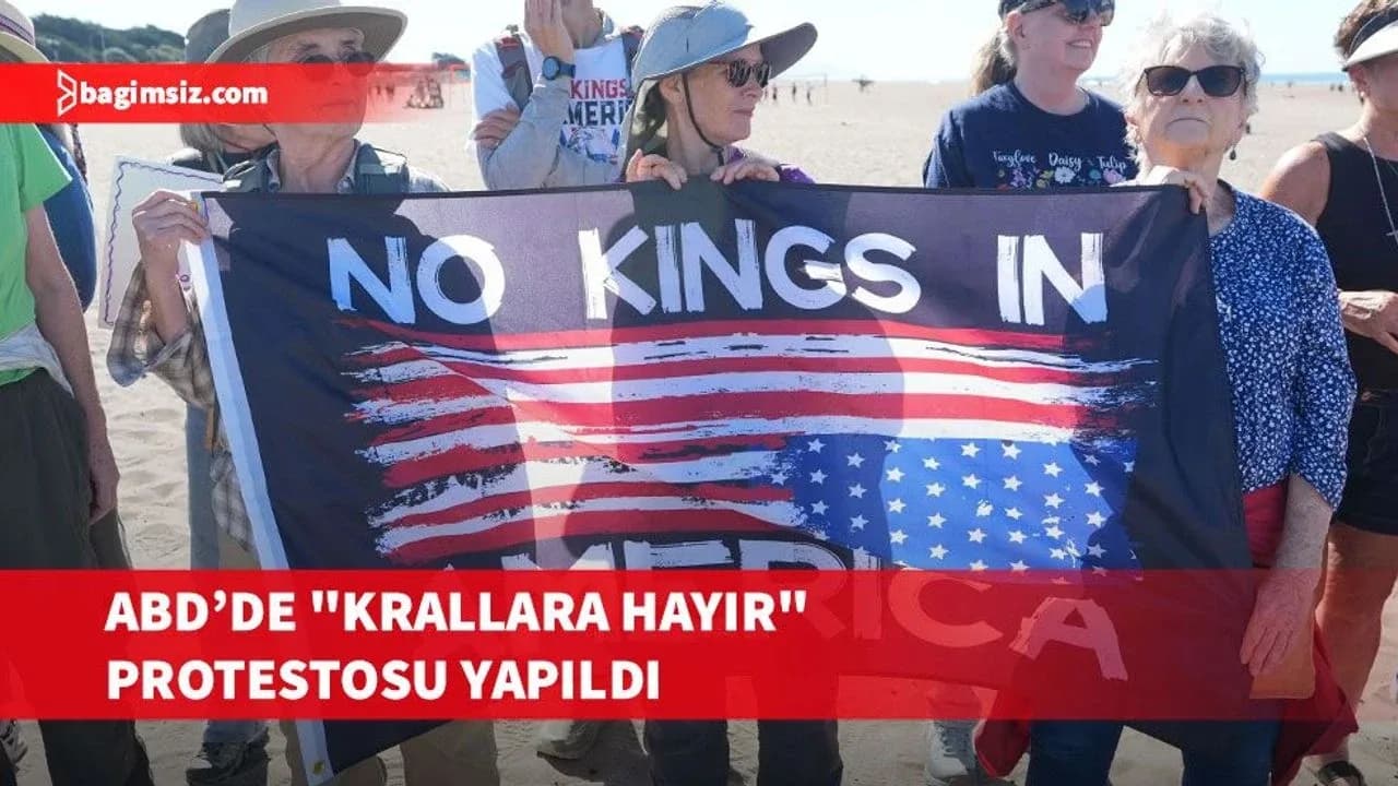 ABD'de, Trump yönetimine karşı "Krallara Hayır" protestosu düzenlendi