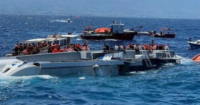 Girne açıklarındaki gemi faciasında bir naaşa daha ulaşıldı