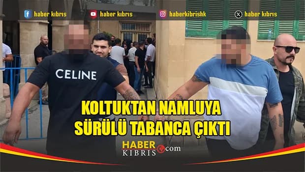 Koltuktan Namluya Sürülü Tabanca Çıktı