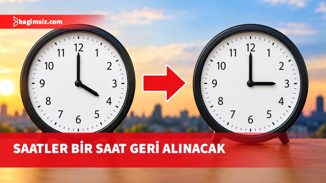 Yaz saati uygulaması 25 Ekim’de sona erecek