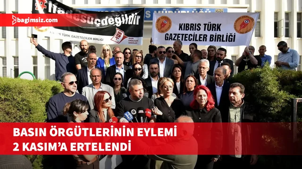 Basın örgütleri eylem için pazartesi günü bir araya gelecek