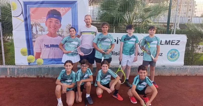 KKTF 2026 Mert Niyazi Topukçuoğlu 12 Yaş Tenis Ligi başladı