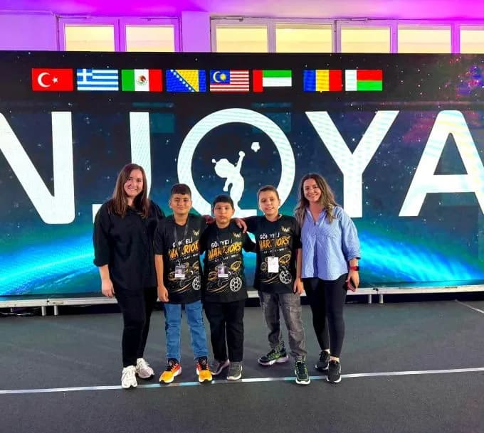 Kıbrıslı çocuklardan Avrupa’da çifte başarı: Drone futbolunda şampiyonluk ve ikincilik
