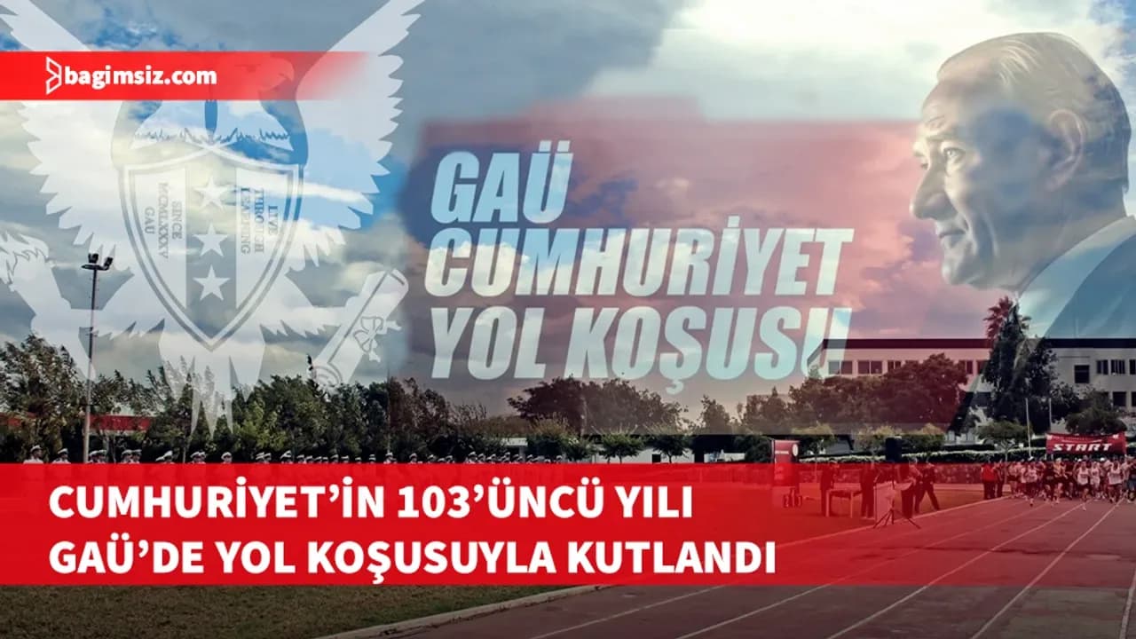 GAÜ “Cumhuriyet Yol Koşusu” düzenledi