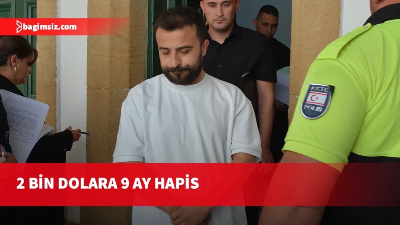 Müşteriden aldığı 2 bin Doları şirkete vermedi, 9 ay hapis cezasına çarptırıldı