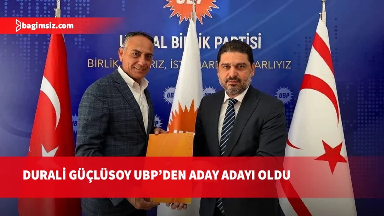 Durali Güçlüsoy UBP’den Gazimağusa milletvekili aday adaylığını açıkladı