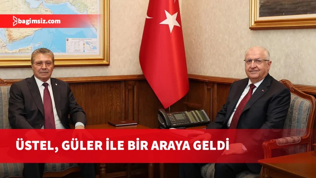 Başbakan Üstel, Türkiye Milli Savunma Bakanı Güler ile Ankara’da görüştü