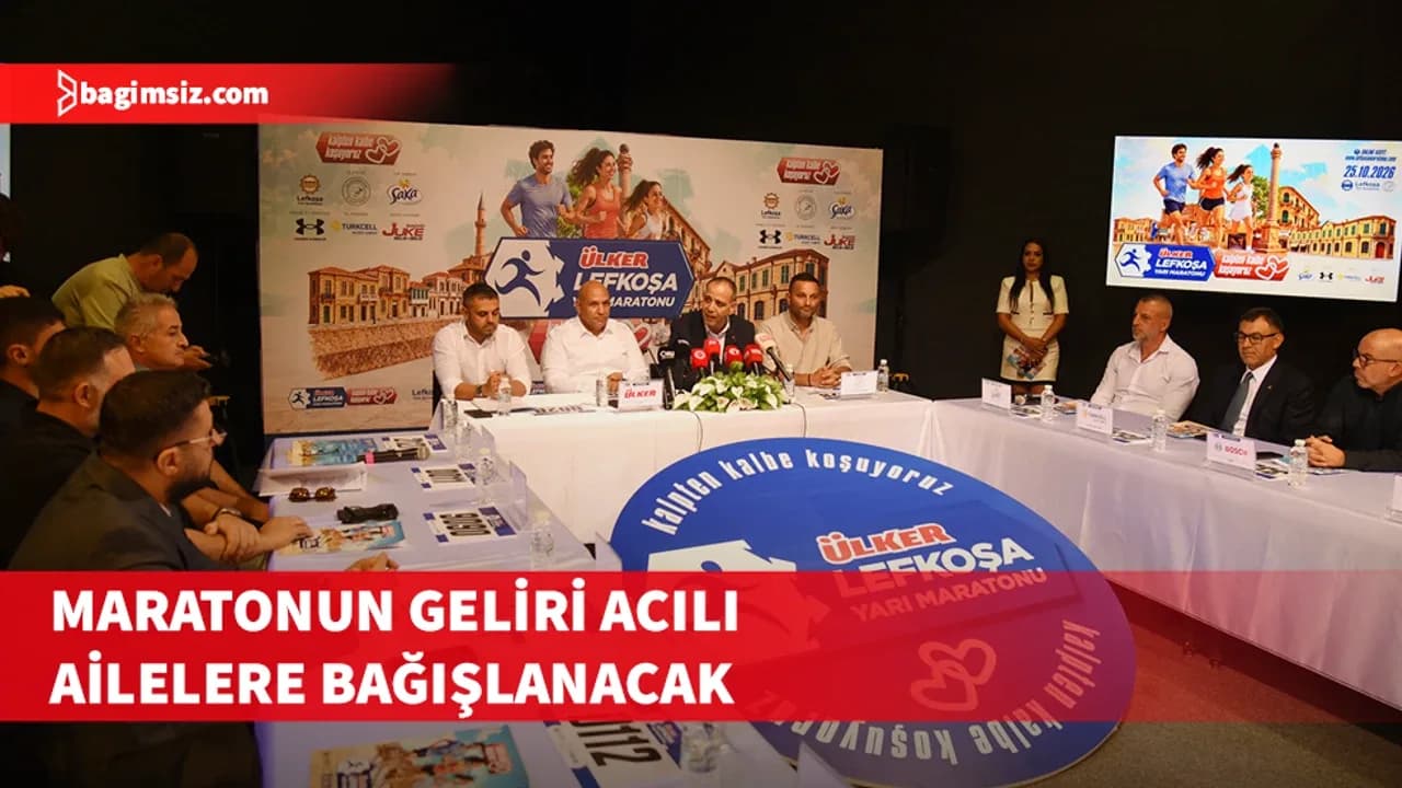 Ülker Lefkoşa Yarı Maratonu 25 Ekim Pazar tarihinde koşulacak