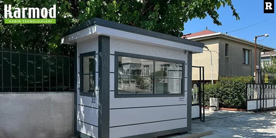 Okullarda Görev Alan Özel Güvenlik Görevlisine Güvenlik Kulübeleri Karmod’dan