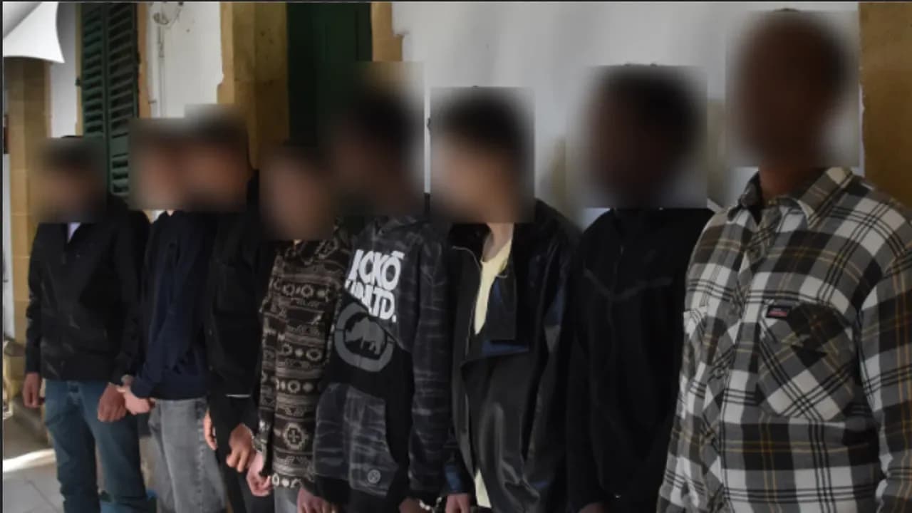 Gaziler köyü yakınlarında 8 kişi tutuklandı: Bir kişi aranıyor