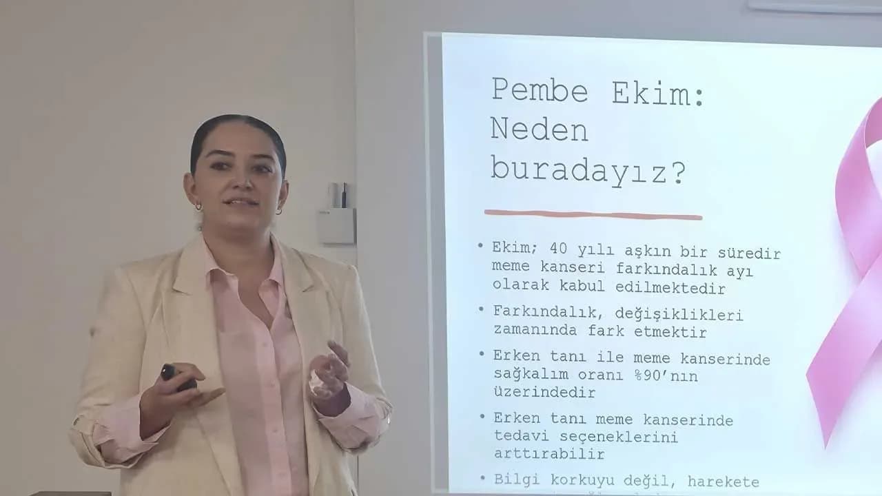 DAÜ'de "Meme Kanseri Farkındalık Semineri” düzenlendi