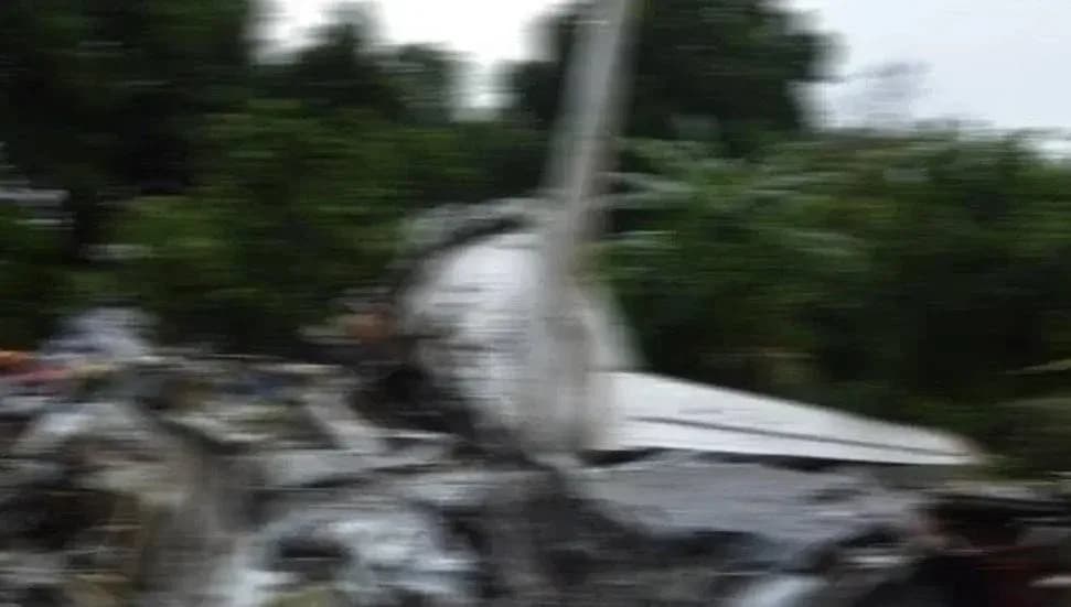 Almanya'da küçük uçağın düşmesi sonucu 2 kişi hayatını kaybetti