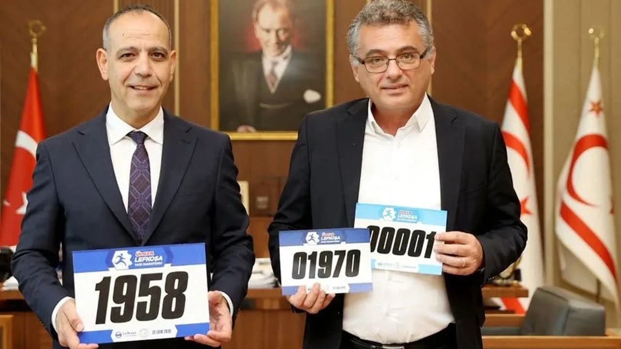 Erhürman’dan Lefkoşa Maratonu paylaşımı: “25 Ekim’de oradayız”