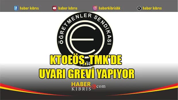 KTOEÖS, TMK’de uyarı grevi yapıyor