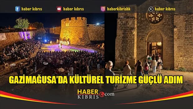 Gazimağusa'da “Gece Yürüyüş Turu'' etkinlikleri 700 katılımcıyı buluşturdu
