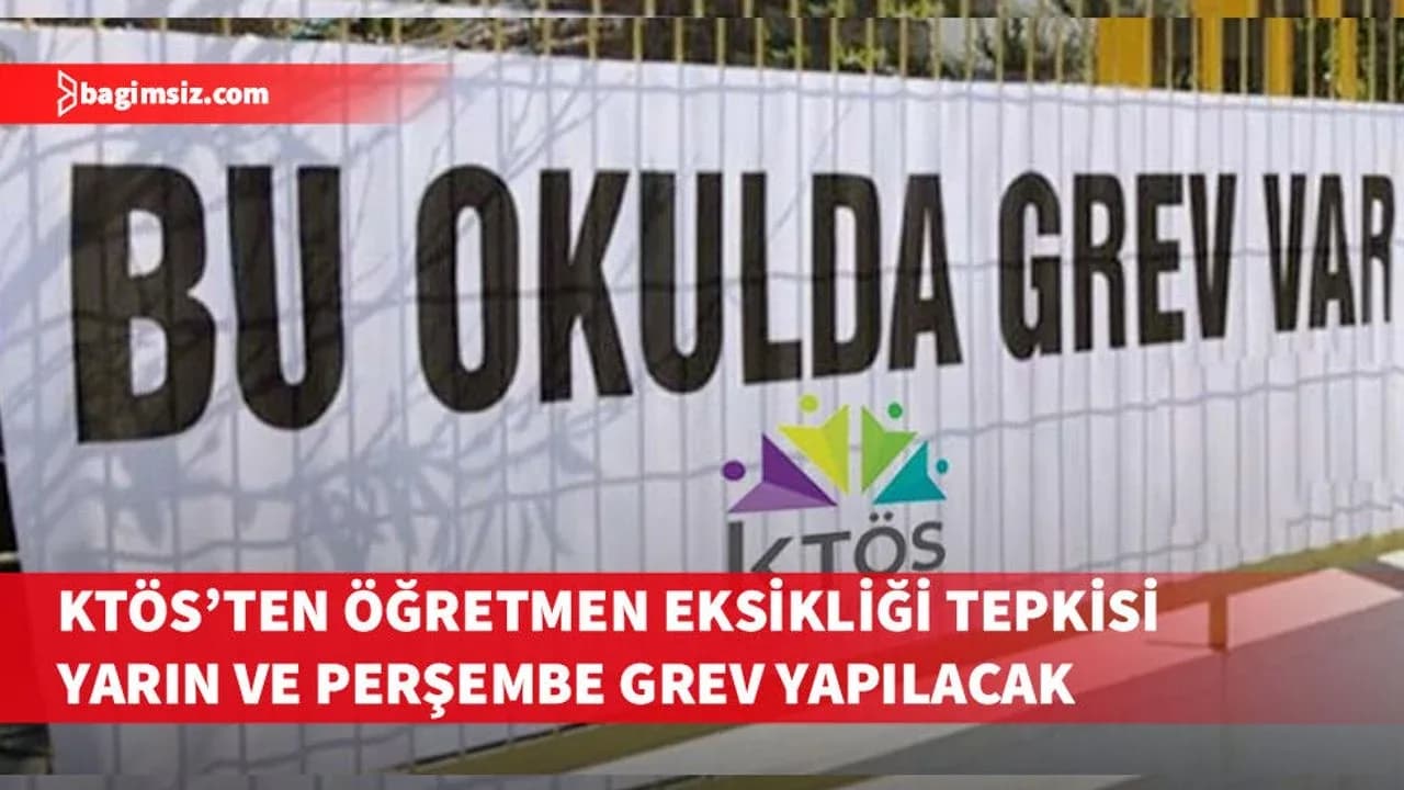 KTÖS, Girne Özel Eğitim ve İş Eğitim Okulunda yarın ve perşembe toplu iş bırakma eylemi yapacak