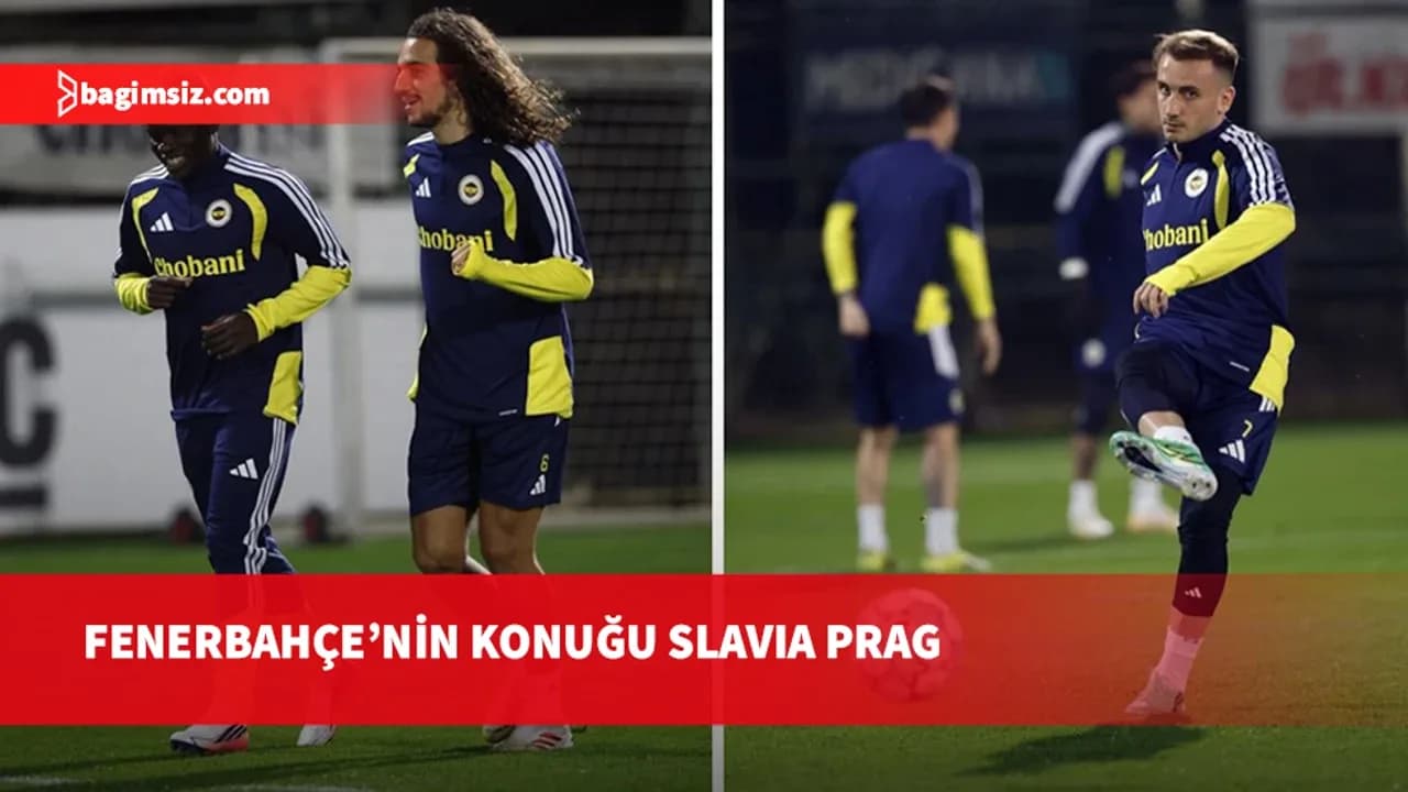 Fenerbahçe, Slavia Prag maçı hazırlıklarını tamamladı