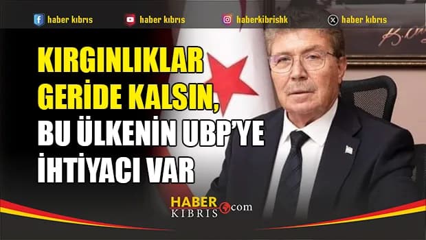 Üstel’den UBP’lilere çağrı: Kırgınlıklarımızı geride bırakalım