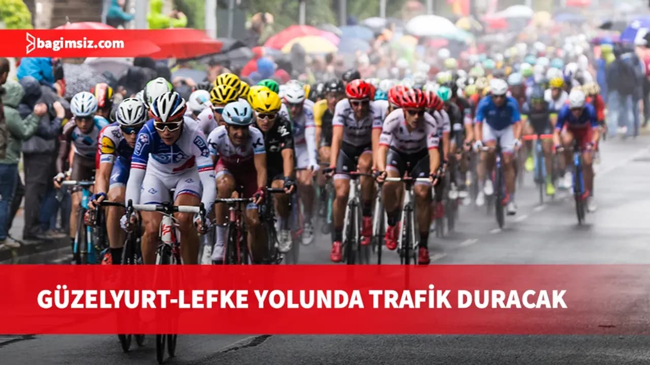 Güzelyurt-Lefke çevre yolunun bir bölümü bisiklet yarışı nedeniyle pazar günü trafiğe kapatılacak