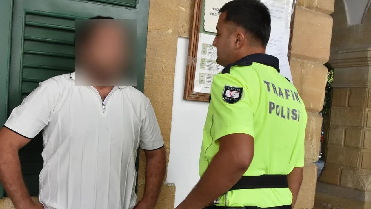 Ercan’da bavulunda yasaklı madde bulunan A.K.’ye 1 gün tutukluluk