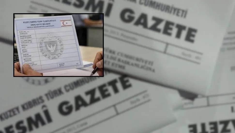 Resmi Gazete'de yayımlandı: Eski seyrüsefer borçları silinecek, bazı araçlar yeniden kaydedilemeyecek