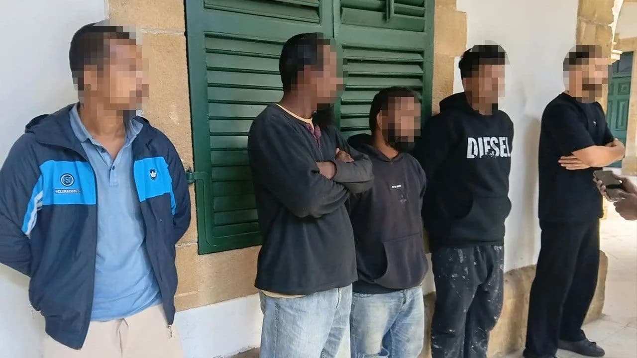 Gönyeli’de kaçak yaşam: 5 kişi tutuklandı!