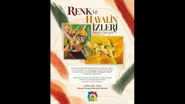 Gönyeli Sosyal Aktivite Merkezi kursiyerlerinin “Renk ve Hayalin İzleri” sergisi yarın açılıyor